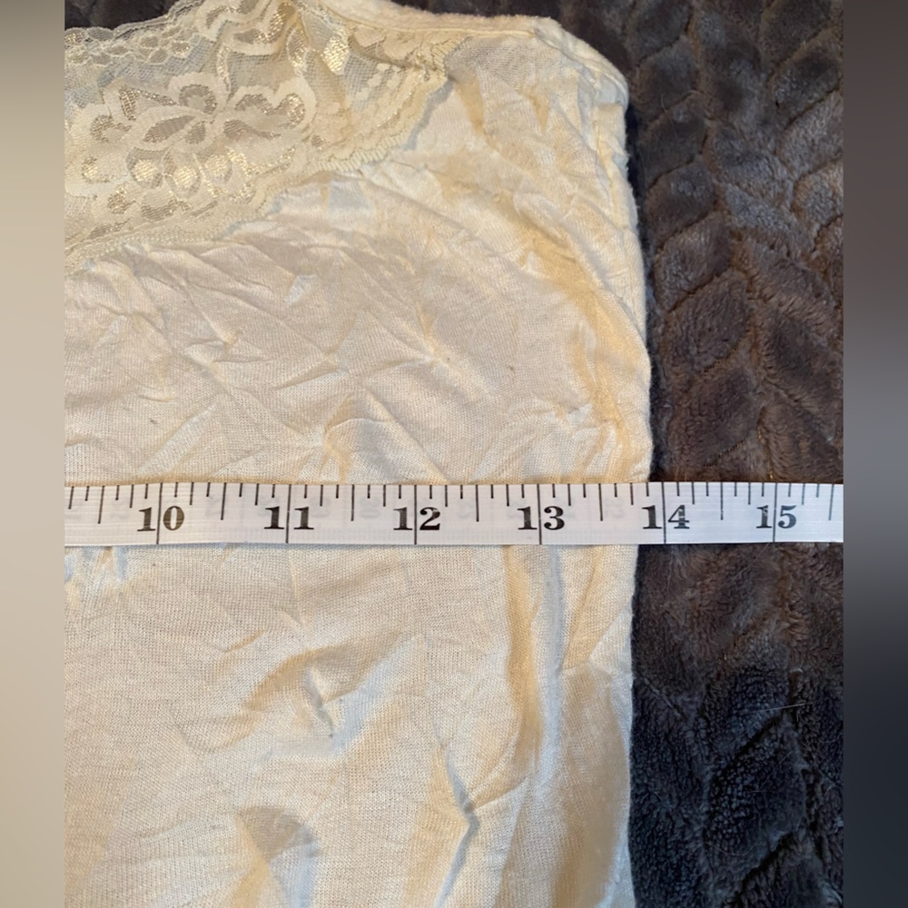 Maurices Cream Lace Top - Picture 6 of 8